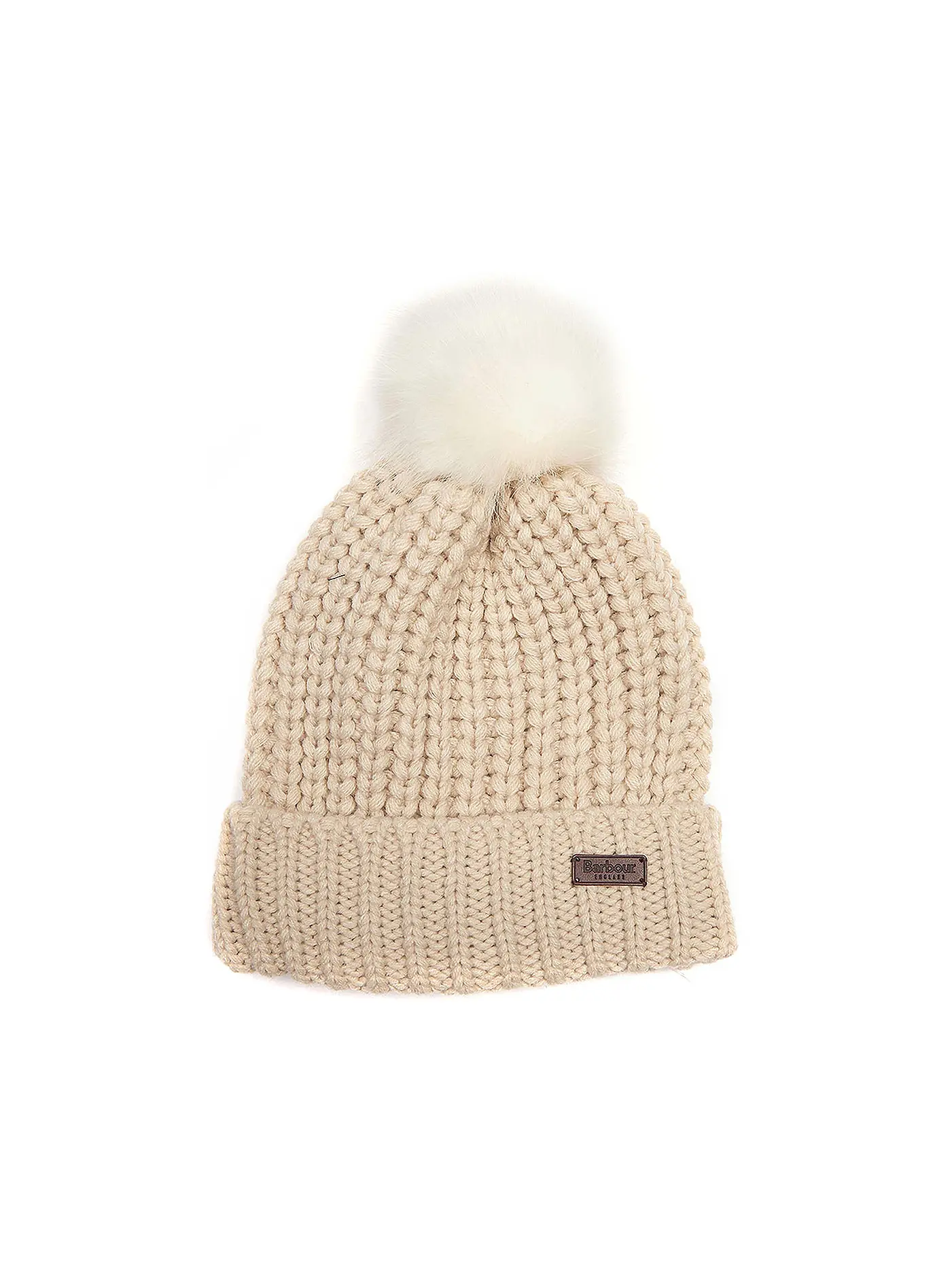 BARBOUR | Mütze - Haube SALTBURN | creme